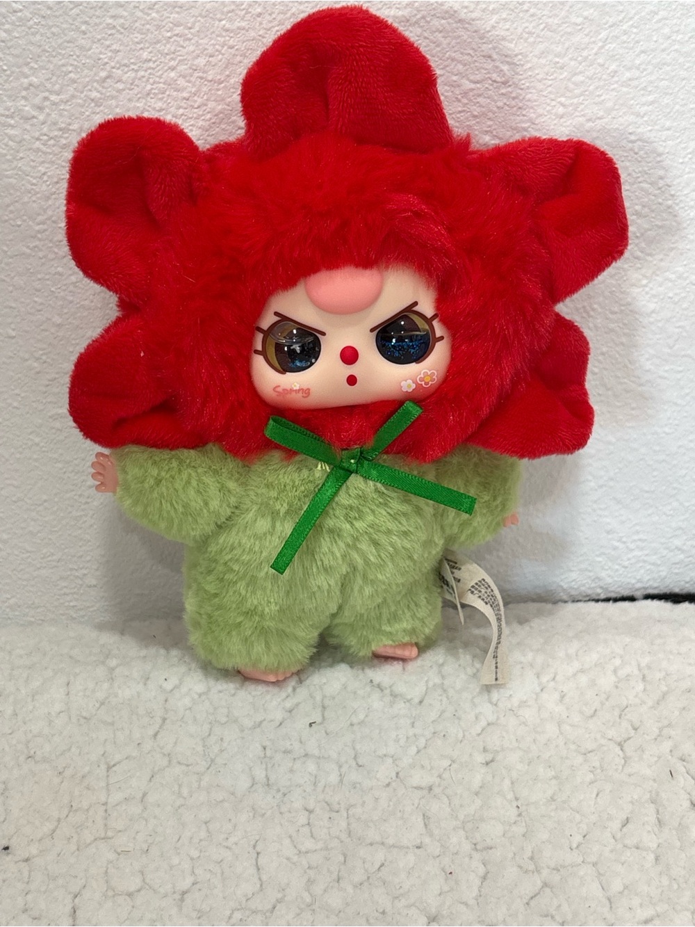 Baby Three Where’s Spring Series 80% face Rose with rare blue glitter eyes